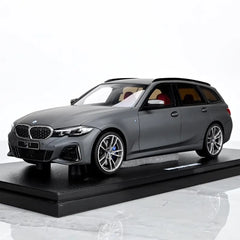 [GT Spirit] 1:18 BMW 2023 G21 M340i Touring Gray Model Car Resin