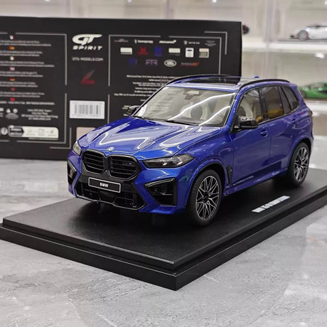 GT Spirit BMW 2023 X5M Blue 1:18 – Keräilyhartsimalli