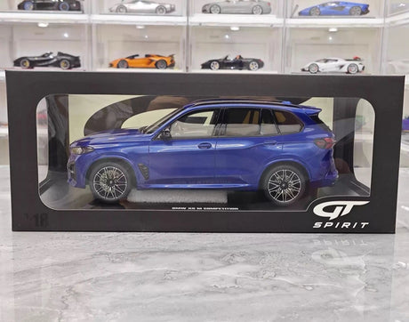 GT Spirit BMW 2023 X5M Blue 1:18 – Keräilyhartsimalli