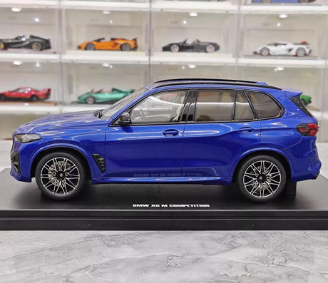 GT Spirit BMW 2023 X5M Blue 1:18 – Keräilyhartsimalli
