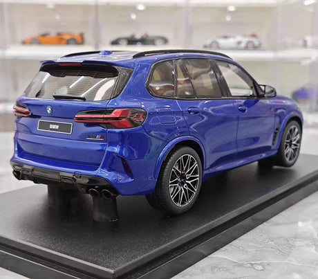 GT Spirit BMW 2023 X5M Blue 1:18 – Keräilyhartsimalli