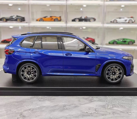 GT Spirit BMW 2023 X5M Blue 1:18 – Keräilyhartsimalli