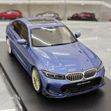 GT سبيريت BMW 2024 ALPINA B3 GT سالون بلو 1:18 – نموذج راتنج قابل للجمع (GT Spirit)