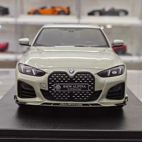 GT Spirit BMW 2024 Alpina B4 GT Green 1:18 – keräiltävä hartsimallihartsi
