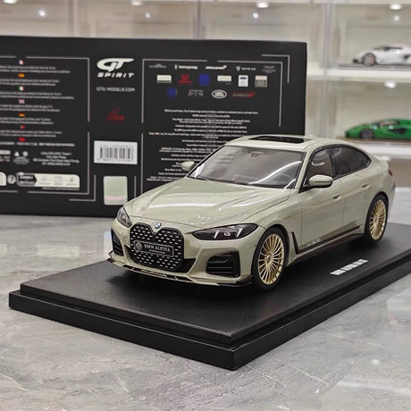 GT Spirit BMW 2024 Alpina B4 GT Green 1:18 – keräiltävä hartsimallihartsi
