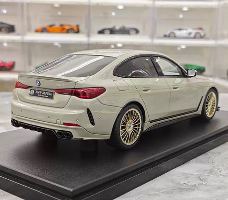 GT Spirit BMW 2024 Alpina B4 GT Green 1:18 – keräiltävä hartsimallihartsi