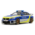 GT Spirit BMW 2024 M2 AC Schnitzer ACS2 Sport Polizei Gray and Blue 1:18 – Collectible Resin Model Resin