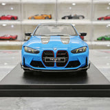 GT Spirit BMW 2024 M4 CS Riviera Blue 1:18 – Modello in resina collezionabile