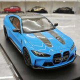 GT Spirit BMW 2024 M4 CS Riviera Blue 1:18 – Modello in resina collezionabile