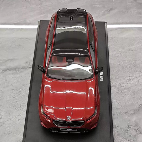 [GT Spirit] 1:18 BMW 2025 M5 Touring Isle Red Model Car Resin