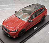 [GT Spirit] 1:18 BMW 2025 M5 Touring Isle Red Model Car Resin