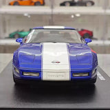 [GT Spirit] 1:18 Chevrolet 1984 Corvette C4 Blue Model Car Resin