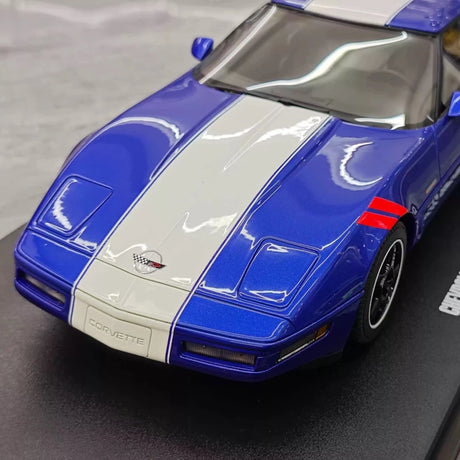 GT Spirit Chevrolet 1984 Corvette C4 Blue 1:18 – Keräilyhartsimalli