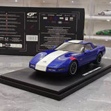[GT Spirit] 1:18 Chevrolet 1984 Corvette C4 Blue Model Car Resin