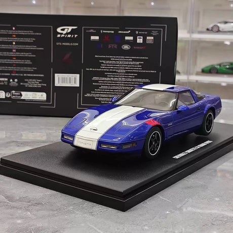 GT Spirit Chevrolet 1984 Corvette C4 Blue 1:18 – Keräilyhartsimalli