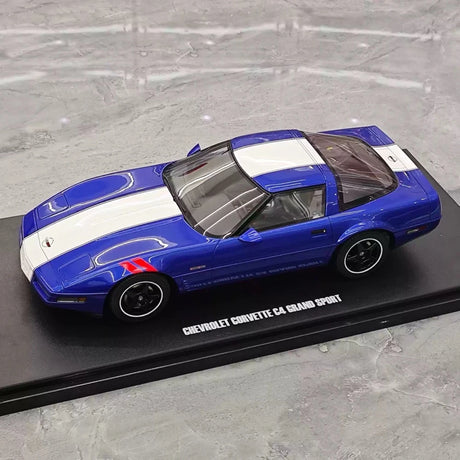 GT Spirit Chevrolet 1984 Corvette C4 Blue 1:18 – Keräilyhartsimalli