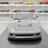 [GT Spirit] 1:18 Ferrari 1987 F40 Competizione Gray Model Car Resin