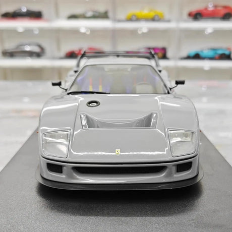 [GT Spirit] 1:18 Ferrari 1987 F40 Competizione Gray Model Car Resin