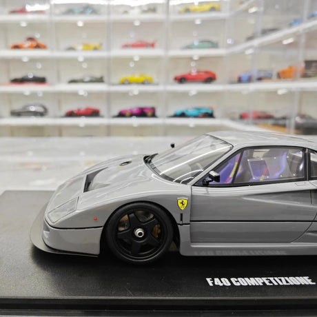 [GT Spirit] 1:18 Ferrari 1987 F40 Competizione Gray Model Car Resin