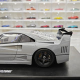 [GT Spirit] 1:18 Ferrari 1987 F40 Competizione Gray Model Car Resin