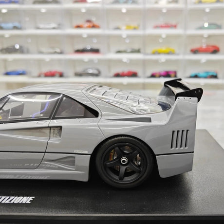 [GT Spirit] 1:18 Ferrari 1987 F40 Competizione Gray Model Car Resin