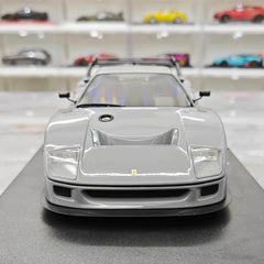 [GT Spirit] 1:18 Ferrari 1987 F40 Competizione Gray Model Car Resin