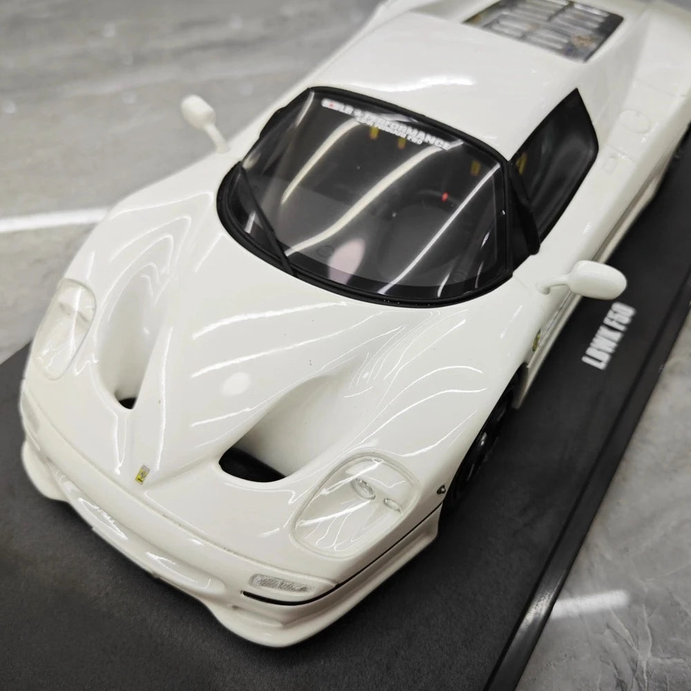 [GT Spirit] 1:18 Ferrari 1995 F50 LBWK blanc voiture miniature Resin