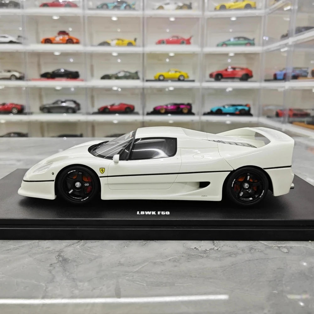 [GT Spirit] 1:18 Ferrari 1995 F50 LBWK blanc voiture miniature Resin