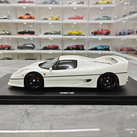[GT Spirit] 1:18 Ferrari 1995 F50 LBWK White Model Car Resin