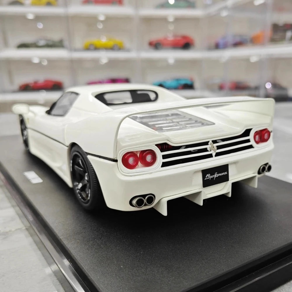 [GT Spirit] 1:18 Ferrari 1995 F50 LBWK White Model Car Resin