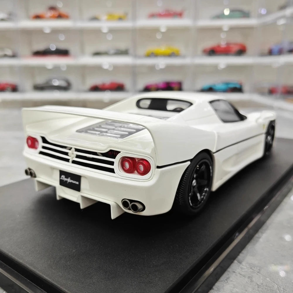 [GT Spirit] 1:18 Ferrari 1995 F50 LBWK blanc voiture miniature Resin