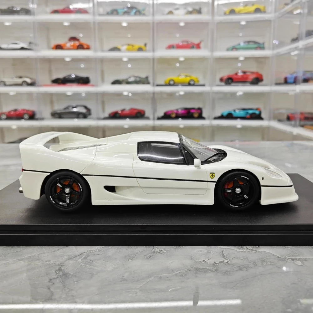 [GT Spirit] 1:18 Ferrari 1995 F50 LBWK blanc voiture miniature Resin
