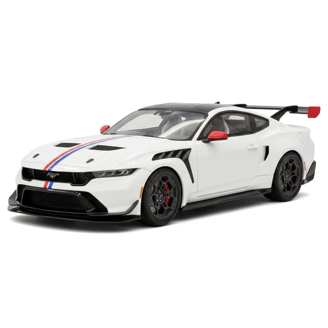 [GT Spirit] 1:18 Ford 2024 Mustang GTD White Model Car Resin