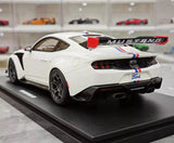 [GT Spirit] 1:18 Ford 2024 Mustang GTD White Model Car Resin