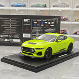 GT Spirit Ford 2025 Mustang RTR Spec 3 Green 1:18 – Samlarobjekt resinmodellresin resin