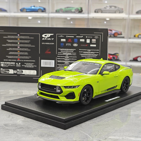 GT Spirit Ford 2025 Mustang RTR Spec 3 Green 1:18 – Samlarobjekt resinmodellresin resin