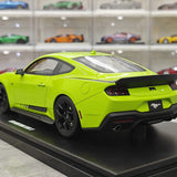 GT Spirit Ford 2025 Mustang RTR Spec 3 Green 1:18 – Samlarobjekt resinmodellresin resin