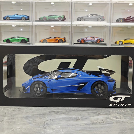 GT Spirit Koenigsegg 2025 Jesko Blue 1:18 – Modello in resina collezionabile