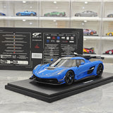 GT Spirit Koenigsegg 2025 Jesko Blue 1:18 – Collectible Resin Model Resin