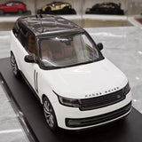 [GT Spirit] 1:18 Land Rover 2022 Range Rover LWB White Model Car Resin