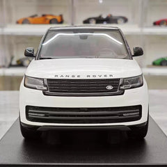 [GT Spirit] 1:18 Land Rover 2022 Range Rover LWB White Model Car Resin