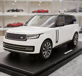 [GT Spirit] 1:18 Land Rover 2022 Range Rover LWB White Model Car Resin