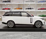 [GT Spirit] 1:18 Land Rover 2022 Range Rover LWB White Model Car Resin