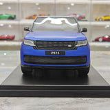 GT Spirit Land Rover 2024 Range Rover P615 SV Blue and Black 1:18 – Collectible Resin Model Resin