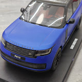 GT Spirit Land Rover 2024 Range Rover P615 SV Blue and Black 1:18 – Collectible Resin Model Resin