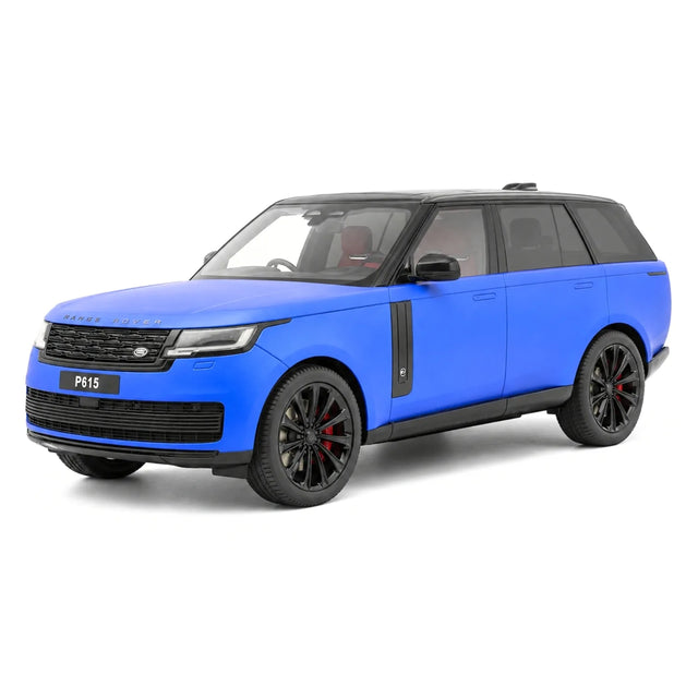 GT Spirit Land Rover 2024 Range Rover P615 SV Blue and Black 1:18 – Collectible Resin Model Resin