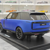 GT Spirit Land Rover 2024 Range Rover P615 SV Blue and Black 1:18 – Collectible Resin Model Resin