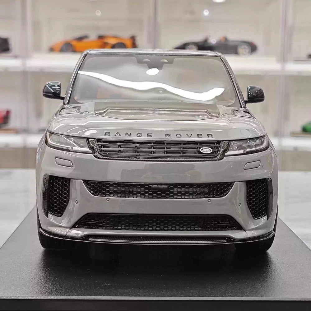 [GT Spirit] 1:18 Land Rover 2024 Range Rover Sport SVR Gray Model Car Resin
