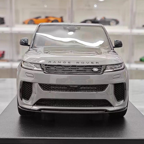 [GT Spirit] 1:18 Land Rover 2024 Range Rover Sport SVR Gray Model Car Resin