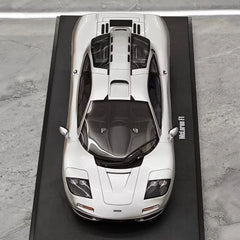 [GT Spirit] 1:18 McLaren 1995 F1 XP5 Silver Model Car Resin